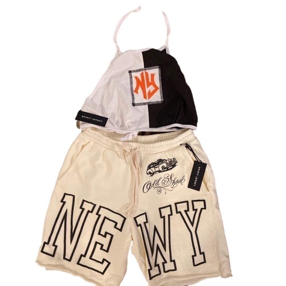 Nwt Disney spirit shorts & halter top